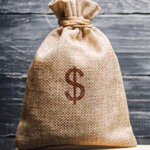 Canvas money bag