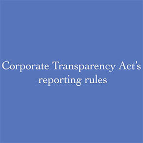 Blue background with the words, 